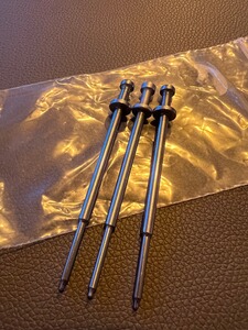 3x Stahl-Treibdorne / Roll Pin Punches (Splinttreiber) – Neu