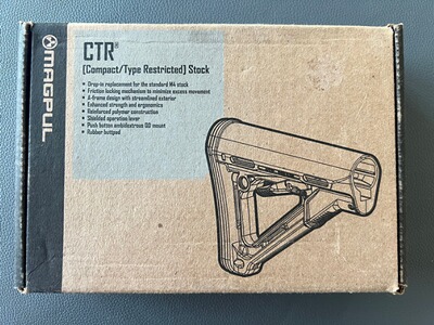 Magpul CTR Stock MAG311-BLK Mil-Spec Schwarz – Neu in OVP