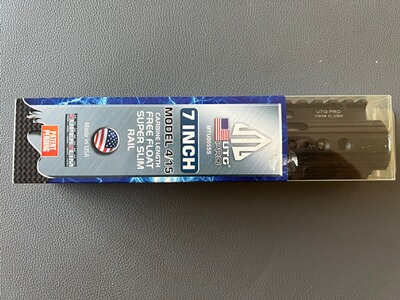 UTG PRO MTU005SS 7” Free Float Super Slim Rail – Made in USA – Neu in OVP
