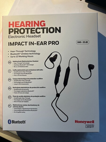 Honeywell Impact In-Ear Pro gehörschutz elektronisch, Bluetooth