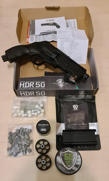 UMAREX T4E TR50 Gen2 .50 CO2-RAM Revolver Kal .50 schwarz