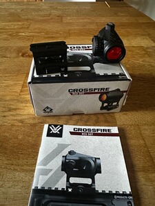 Vortex Crossfire Red Dot (2 MOA) Leuchtpunktvisier – Komplettset in OVP