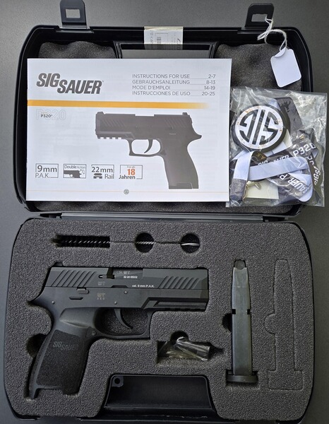 Sehr selten! Sammlerstück! Verkaufe Sig Sauer P320 9mm P.A.K First Edition