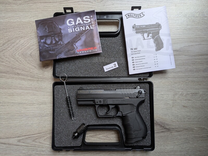 PK 380 Umarex SSW 9 mm PAK