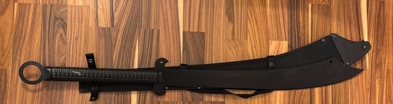 COLD STEEL chinesische KRIEGSSCHWERT-MACHETE mit Scheide CST-97TCHS unbenutzt