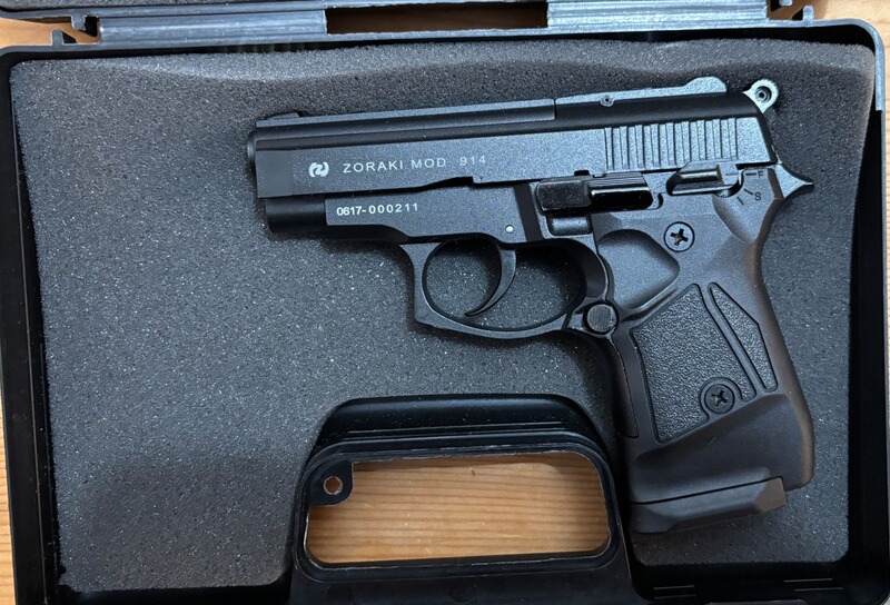 Zoraki 914 Schreckschusspistole alte PTB 972