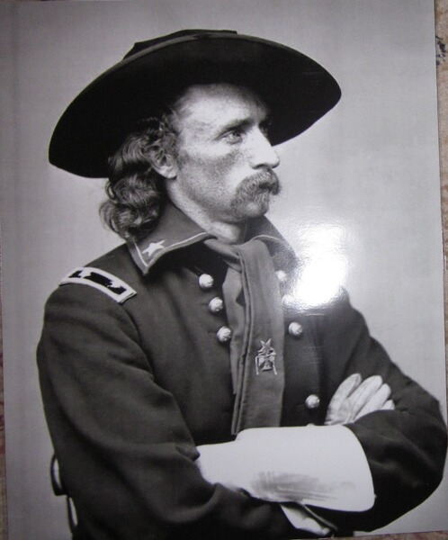 Foto von C.A. Custer s/w - Grösse a § = 30x40cm