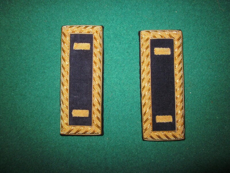US-Scchulterklappen / Shoulder Boards- US Civil War