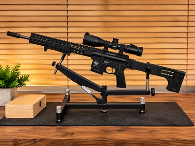 TROY Pump Action Rifle .223 Rem. – inkl. Accushot 3–12x44 & HIPERFIRE X2S
