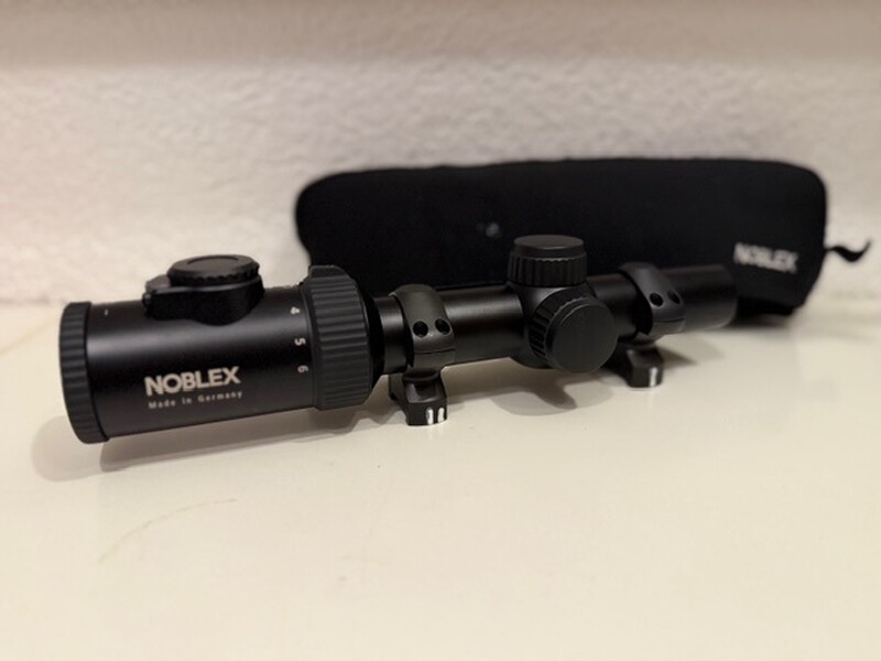 NOBLEX N5 1,2-6x24 inkl. Weaver/Picatinny-Montage * top Zustand *