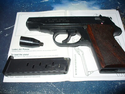 TOP Schreckschusspistole Umarex Makarov 9 mm PAK Modell Pobeda PTB 635