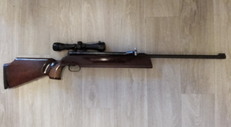 Seitenspanner Anschütz Match 220 Luftgewehr ca.1966 noch ohne Typbezeichnung selten