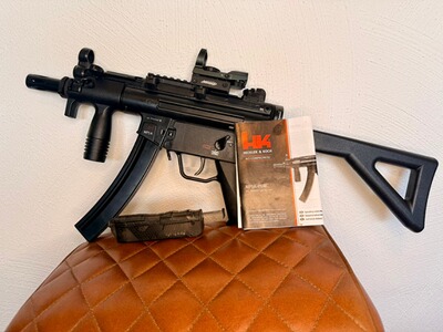 Heckler & Koch MP5 K-PDW cal. 4,5 mm Stahl BB Co2 Blowback
