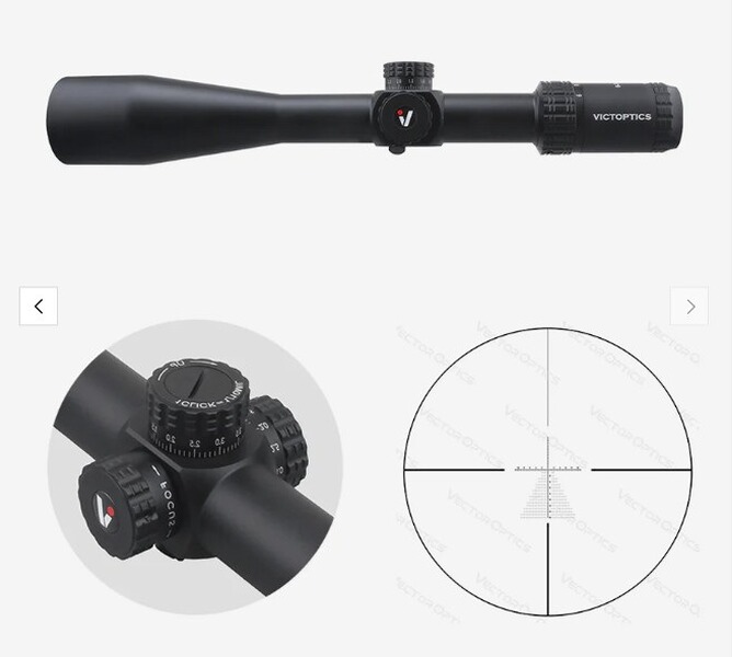 Victoptics OPFF-02 S4 6-24x50 FFP - für 21 mm Picatinny