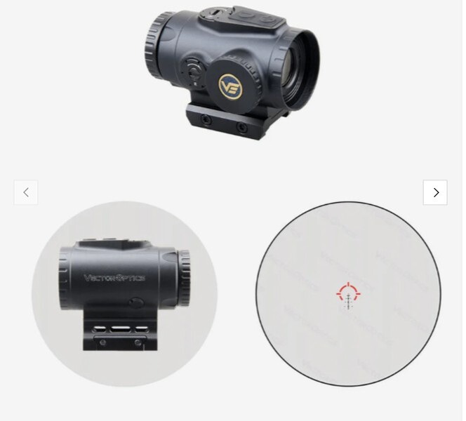 Vector Optics SCPS-M03 Paragon 3x18 Micro Prism Scope - für 21 mm Picatinny