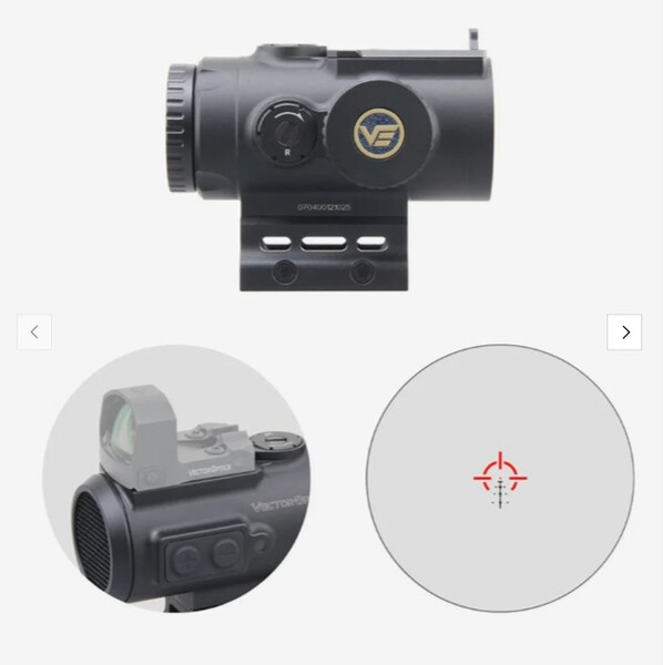 Vector Optics SCPS-M04 Paragon 4x24 Micro Prism Scope - für 21 mm Picatinny