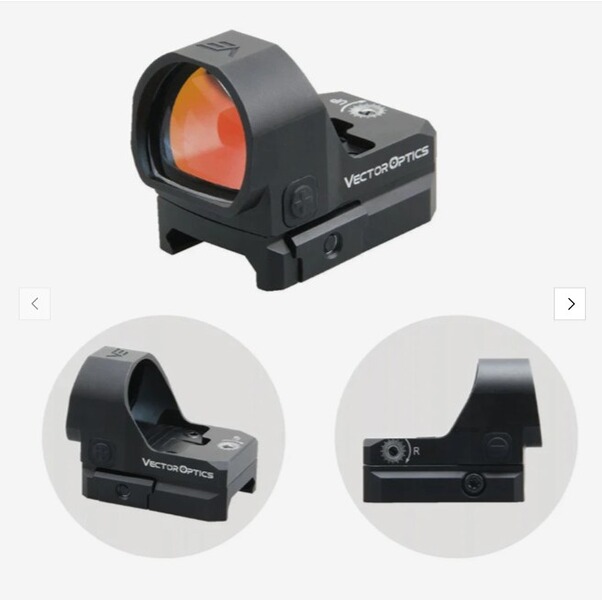 Vector Optics SCRD-M36 Frenzy-X 1x22x26 MOS Multi Reticle - Leuchtpunktvisier