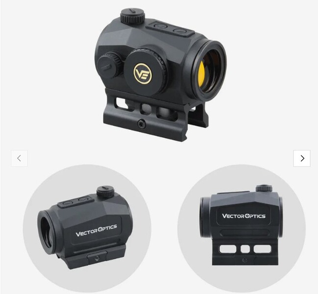 Vector Optics SCRD-46 Scrapper 1x25 GenII - Leuchtpunktvisier - 25 Jahre Garantie