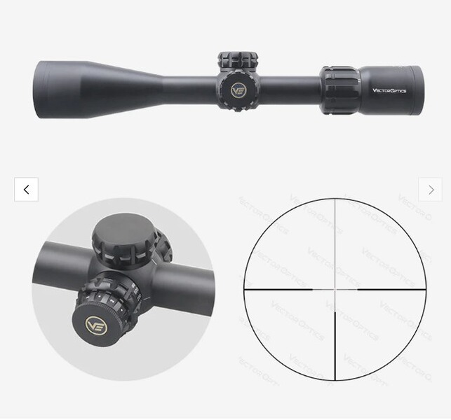 Vector Optics SCOM-37 Paragon 3-15x44SFP - für 21 mm Picatinny