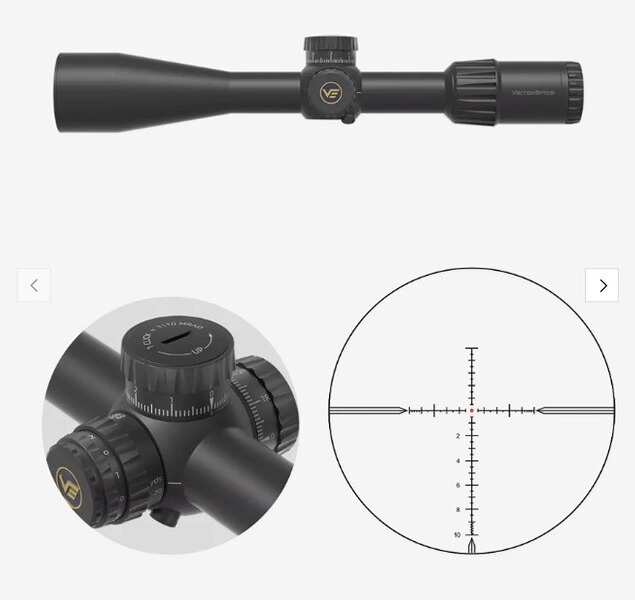 Vector Optics SCFF-65 Tauron 4-24x50FFP Gen II - für 21 mm Picatinny
