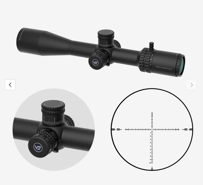Vector Optics SCFF-59 Orion Pro Max 4-16x44 HD FFP - für 21 mm Picatinny