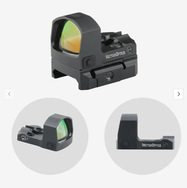 Vector Optics SCRD-M43 Frenzy-S 1x17x24 MOS Multi Reticle - 25 Jahre Garantie