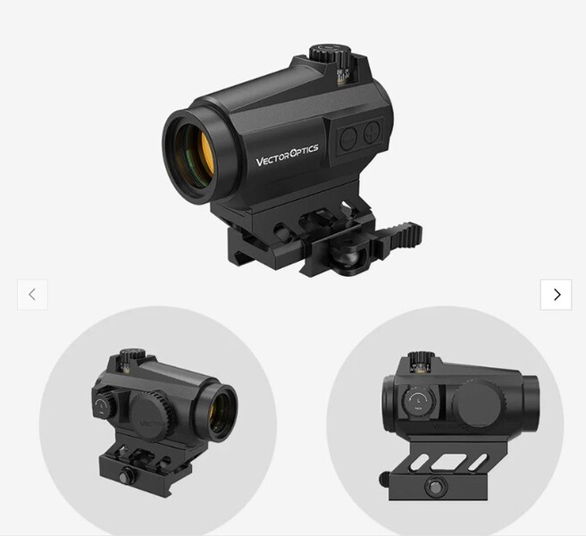 Vector Optics Maverick-II Plus 1x22 DBR - Leuchtpunktvisier