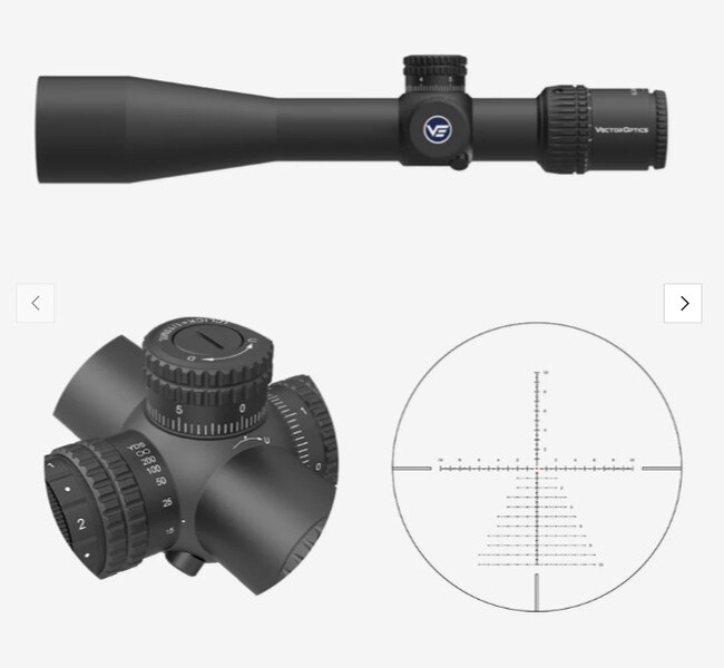 Vector Optics SCOL-49 Veyron 6-24x44IR SFP - für 21 mm Picatinny