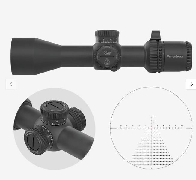 Vector Optics SCFF-73 Veyron 4-16x44 HD CTR - für 21 mm Picatinny