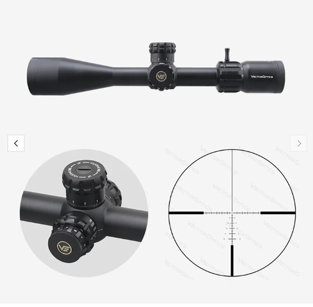 Vector Optics SCOM-T37 Paragon 3-15x44SFP Tactical - für 21 mm Picatinny