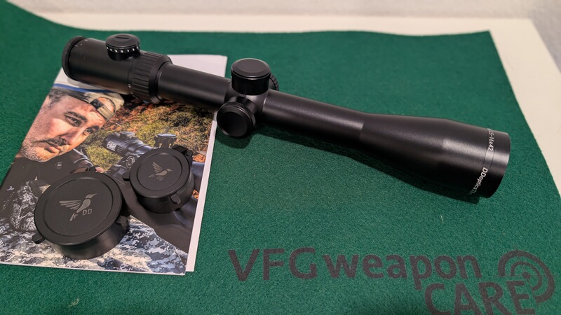 DDOptics V6 2,5-16x42 3.Gen Zielfernrohr mit manuellem Leuchtpunkt