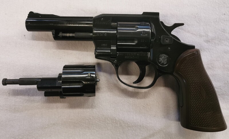 Weihrauch Arminius HW5 Duo .22WinMag mit Wechseltrommel .22lr Fallenjagd