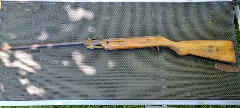 Haenel III-56 DDR Suhl Knicker Luftgewehr