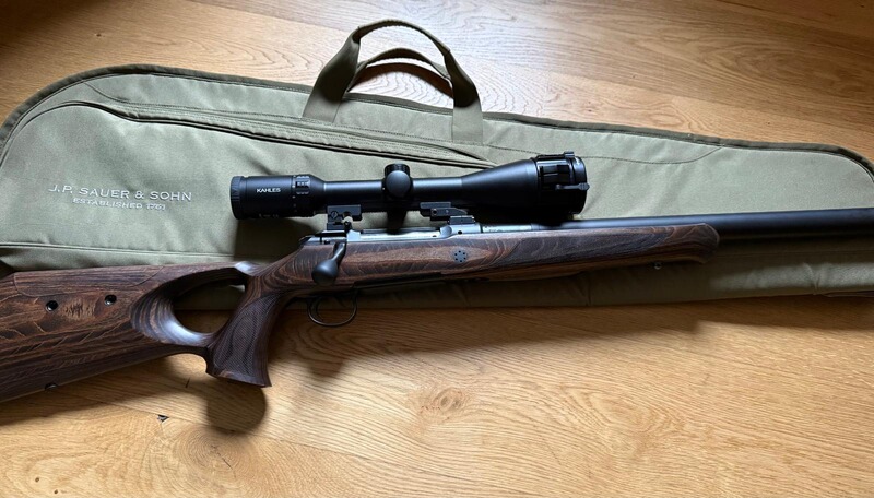 Repetierbüchse Sauer & Sohne S 101, Kal. .308Win in 42cm Lauflänge, inkl. Integralschalldämpfer, ZF