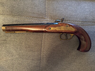 Perkussions Vorderladerpistole (Cal. .45) – Dekoration / Bastlerobjekt