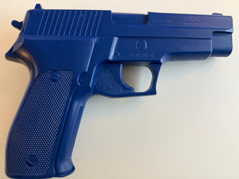 Sig Sauer P226 Blue Gun (Original Ring's)