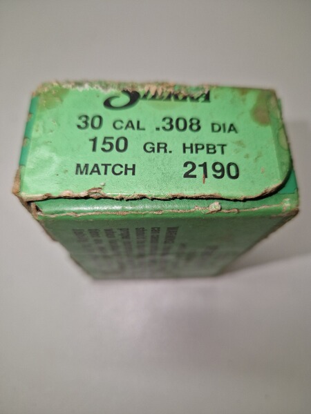 Sierra Bullets 30 Cal .308 die 150 gr HPBT