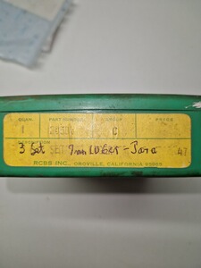 3 DIE SET 9mm LUGER -PARA