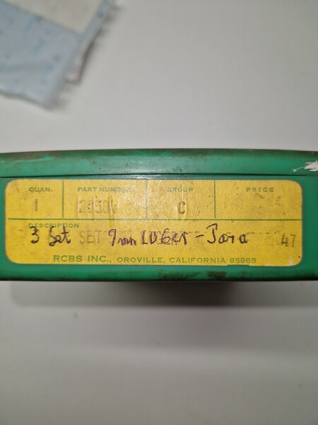 3 DIE SET 9mm LUGER -PARA