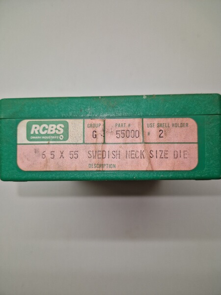 6.5 x 55 swedish neck size die