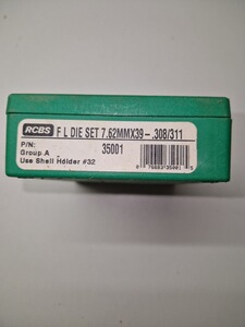 F L DIE SET 7.62MMX39