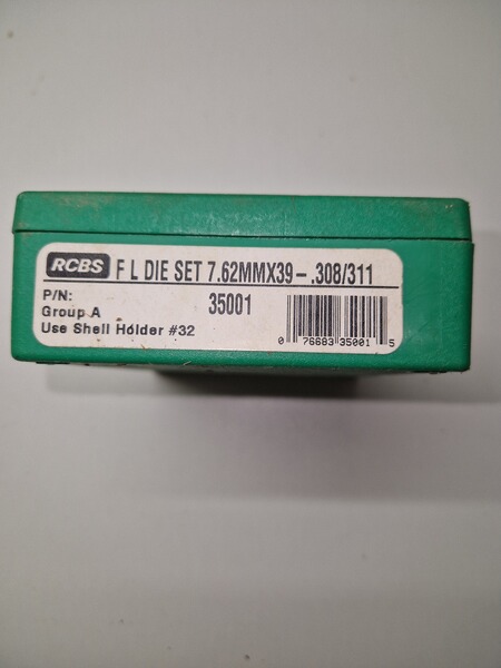 F L DIE SET 7.62MMX39