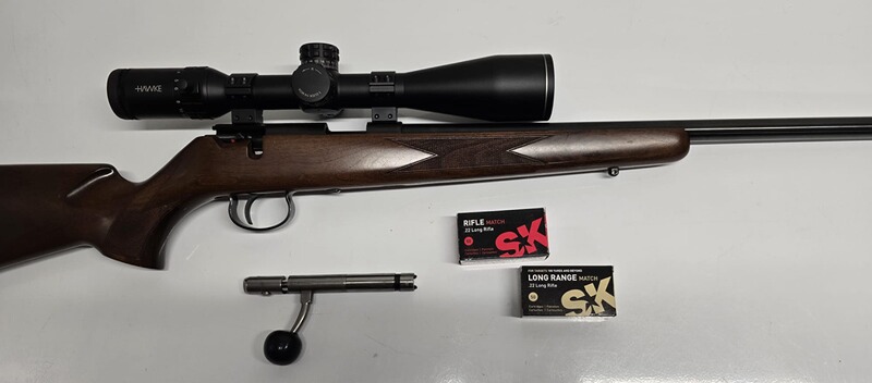 Anschütz 1416 .22 lr inkl. Hawke Frontier 30 SF – Präzisions-KK in Top-Zustand