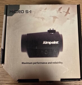 Aimpoint Micro S-1 Rotpunktvisier – 6 MOA – neuwertig & OVP