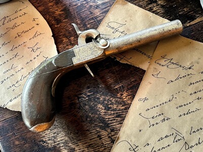Vorderladerpistole um 1850