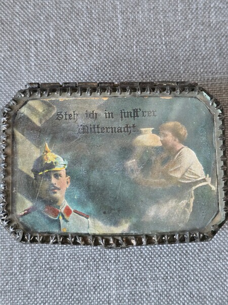 Schatulle mit Orden und Medaillen WK I