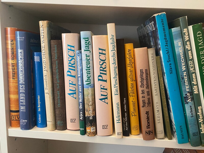 Konvolut Sammlung Jagdbücher teilweise historisch