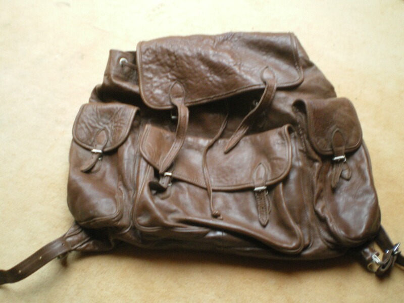 Lederrucksack