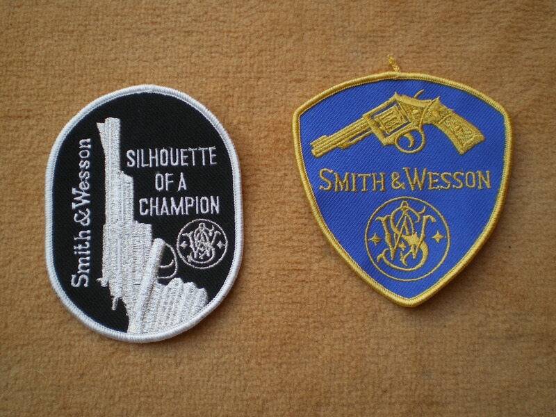 2x S&W Aufnäher