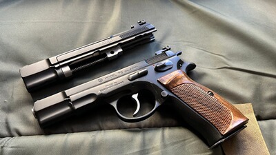 CZ 75 Urversion 9x19 mit Wechselsystem .22LR